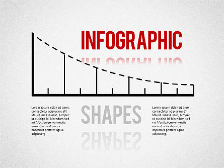 Infografica forme Set, Modello PowerPoint, 01404, Modelli di lavoro — PoweredTemplate.com