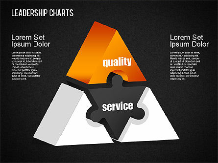 Gráficos de Liderazgo, Diapositiva 10, 01407, Diagramas de la etapa — PoweredTemplate.com