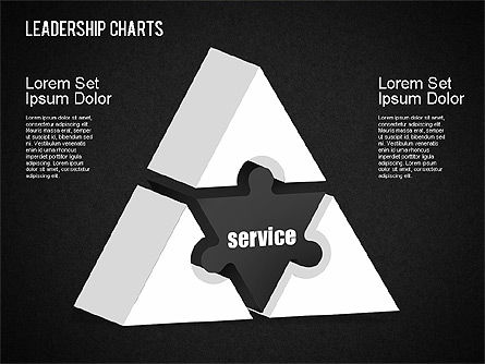 Tableaux de leadership, Diapositive 9, 01407, Schémas d'étapes — PoweredTemplate.com