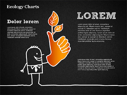 Gráfico divertido de la ecología, Diapositiva 11, 01411, Modelos de negocios — PoweredTemplate.com