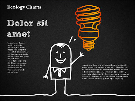 Gráfico divertido de la ecología, Diapositiva 13, 01411, Modelos de negocios — PoweredTemplate.com