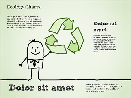 Graphique écologique drôle, Diapositive 5, 01411, Modèles commerciaux — PoweredTemplate.com