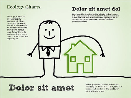 Gráfico divertido de la ecología, Diapositiva 7, 01411, Modelos de negocios — PoweredTemplate.com