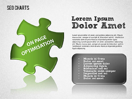 Search Engine Optimization Puzzle Diagram, Slide 4, 01412, Presentation Templates — PoweredTemplate.com