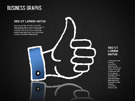 Estilo del bosquejo Formas del negocio, Diapositiva 13, 01414, Formas — PoweredTemplate.com