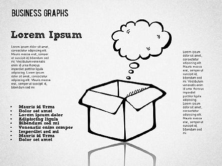 Estilo del bosquejo Formas del negocio, Diapositiva 2, 01414, Formas — PoweredTemplate.com
