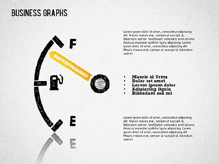Skizze Stil Geschäftsformen, Folie 6, 01414, Schablonen — PoweredTemplate.com