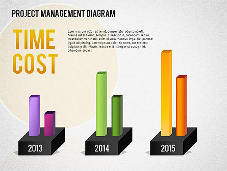 Diagram Manajemen Proyek, Slide 11, 01415, Model Bisnis — PoweredTemplate.com