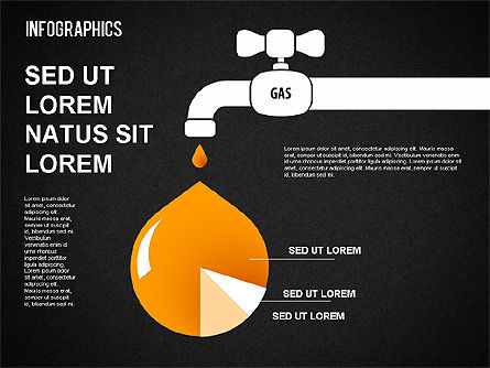 Infografía de petróleo y gas, Diapositiva 11, 01416, Infografías — PoweredTemplate.com
