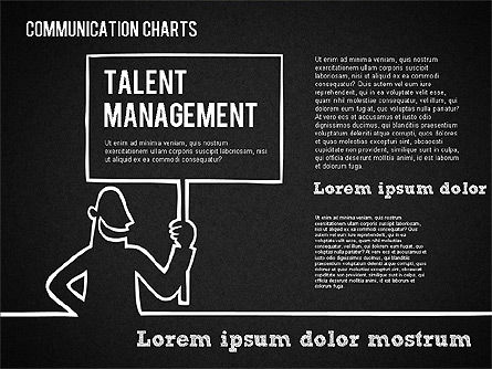 Chart Comunicazione, Slide 15, 01420, Modelli di lavoro — PoweredTemplate.com