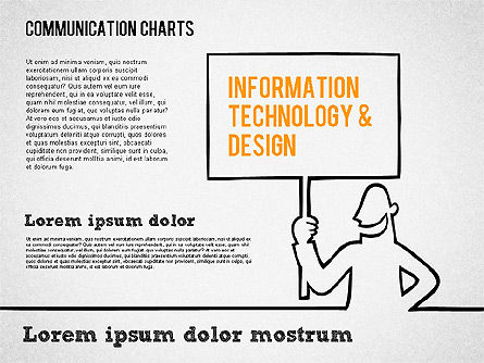 Chart Comunicazione, Slide 4, 01420, Modelli di lavoro — PoweredTemplate.com
