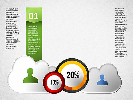 Infografica di cloud computing, Slide 5, 01425, Modelli Presentazione — PoweredTemplate.com