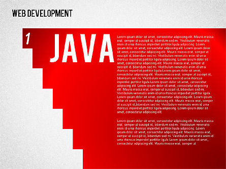 Web diagrama de desenvolvimento, Deslizar 2, 01428, Modelos de Negócio — PoweredTemplate.com