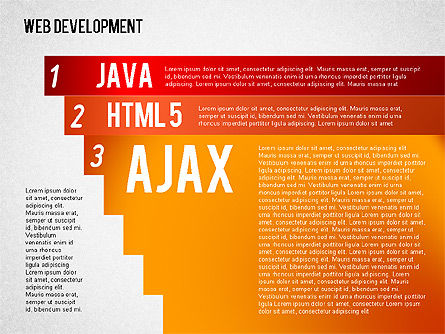 Schéma de développement Web, Diapositive 4, 01428, Modèles commerciaux — PoweredTemplate.com
