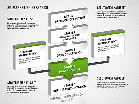 3d pesquisa de marketing, Deslizar 15, 01429, Modelos de Negócio — PoweredTemplate.com