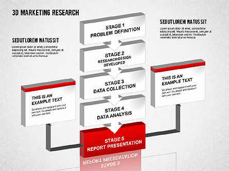Investigación de Marketing en 3D, Diapositiva 16, 01429, Modelos de negocios — PoweredTemplate.com
