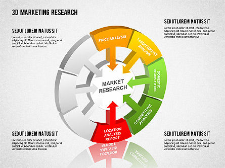 Investigación de Marketing en 3D, Diapositiva 5, 01429, Modelos de negocios — PoweredTemplate.com