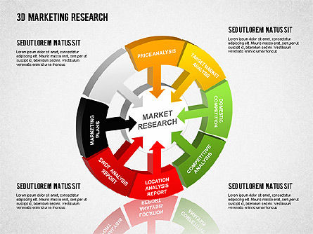 3d pesquisa de marketing, Deslizar 7, 01429, Modelos de Negócio — PoweredTemplate.com