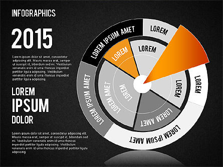 Infografica commerciali set, Slide 13, 01437, Modelli di lavoro — PoweredTemplate.com