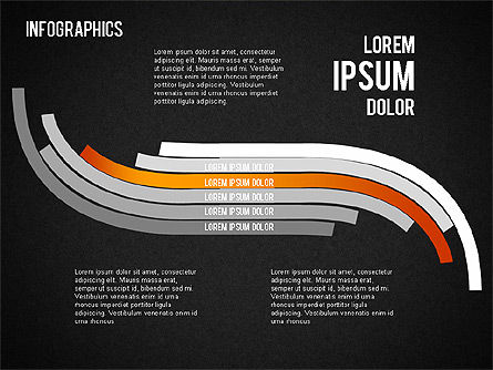 Infografica commerciali set, Slide 14, 01437, Modelli di lavoro — PoweredTemplate.com