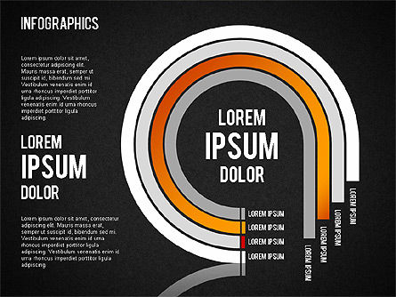 Infografica commerciali set, Slide 16, 01437, Modelli di lavoro — PoweredTemplate.com