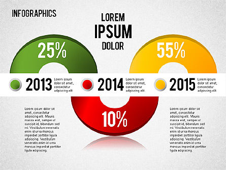 비즈니스 infographics 설정, 슬라이드 2, 01437, 비즈니스 모델 — PoweredTemplate.com