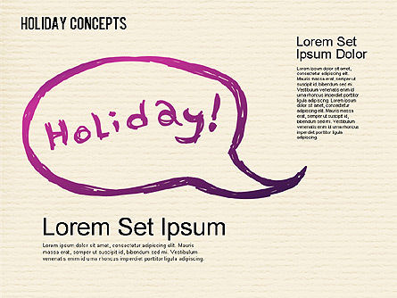 Forme concetto di vacanza, Slide 10, 01441, Forme — PoweredTemplate.com