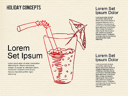 Modes de concept de vacances, Diapositive 11, 01441, Formes — PoweredTemplate.com