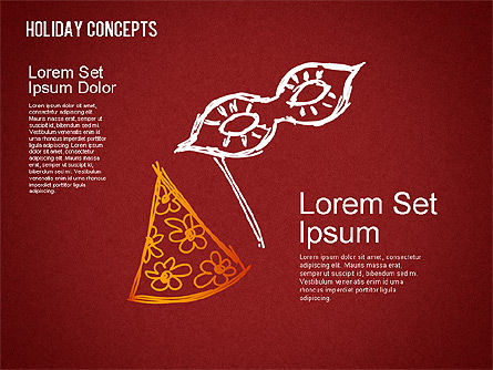 Holiday Concept Shapes, Slide 16, 01441, Shapes — PoweredTemplate.com
