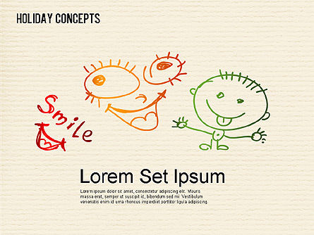 Holiday Concept Shapes, Slide 7, 01441, Shapes — PoweredTemplate.com
