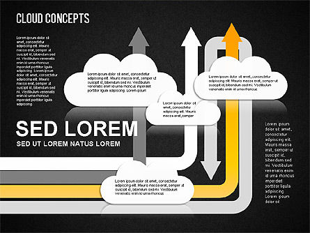 Diagramme de nuage de mots, Diapositive 16, 01443, Modèles commerciaux — PoweredTemplate.com
