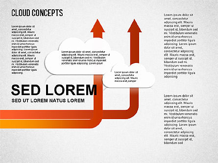 Diagramme de nuage de mots, Diapositive 5, 01443, Modèles commerciaux — PoweredTemplate.com
