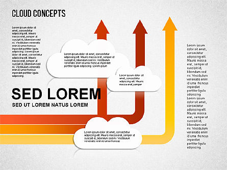 Diagramme de nuage de mots, Diapositive 6, 01443, Modèles commerciaux — PoweredTemplate.com