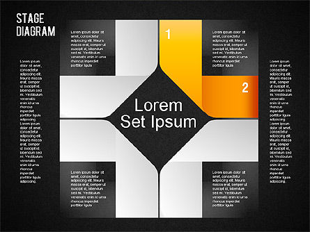 Forme des formes d'origami, Diapositive 10, 01449, Formes — PoweredTemplate.com
