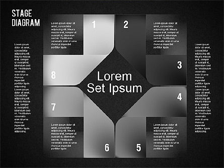 Origami Estilo Etapas Formas, Diapositiva 11, 01449, Formas — PoweredTemplate.com