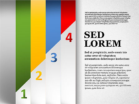 Striped inszenierte Lesezeichen, Folie 11, 01451, Ablaufdiagramme — PoweredTemplate.com