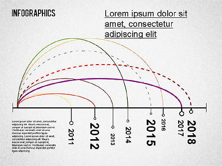 Infografica, Modello PowerPoint, 01452, Modelli di lavoro — PoweredTemplate.com