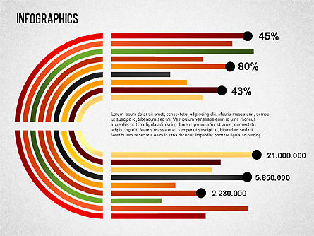 Infografis, Slide 10, 01452, Model Bisnis — PoweredTemplate.com