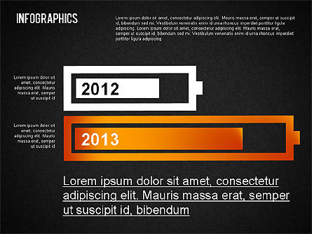 Infografica, Slide 13, 01452, Modelli di lavoro — PoweredTemplate.com