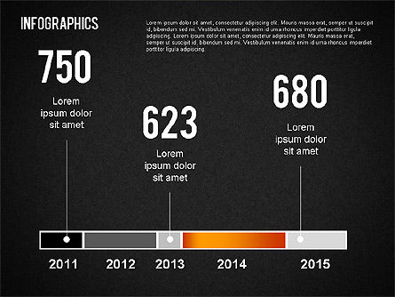 Infografis, Slide 14, 01452, Model Bisnis — PoweredTemplate.com