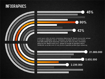 Infografis, Slide 16, 01452, Model Bisnis — PoweredTemplate.com