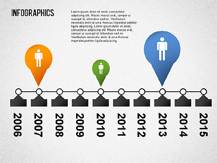 Infografis, Slide 8, 01452, Model Bisnis — PoweredTemplate.com