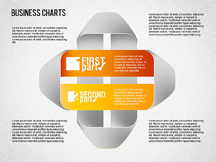Stages with Shapes Diagram, Slide 2, 01457, Stage Diagrams — PoweredTemplate.com