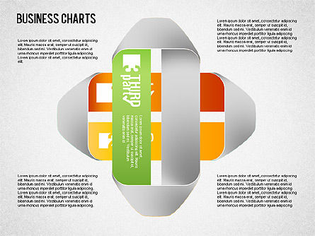 Etapes avec le diagramme des formes, Diapositive 3, 01457, Schémas d'étapes — PoweredTemplate.com