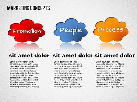 Marketing concepten diagram, Dia 11, 01462, Stage diagrams — PoweredTemplate.com