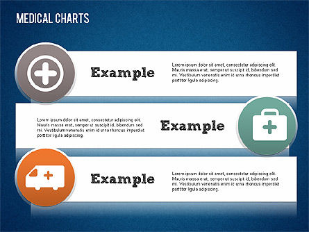 Medisch proces charts, Dia 7, 01463, Medische Diagrammen en Grafieken — PoweredTemplate.com