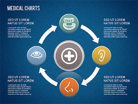 Medical Process Charts, Slide 8, 01463, Medical Diagrams and Charts — PoweredTemplate.com