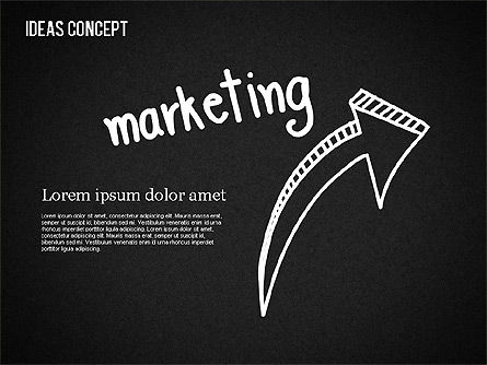 Concepto de ideas en la pizarra, Diapositiva 11, 01464, Modelos de negocios — PoweredTemplate.com