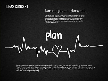 Concepto de ideas en la pizarra, Diapositiva 12, 01464, Modelos de negocios — PoweredTemplate.com