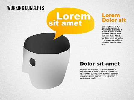 Conceptos de trabajo de oficina, Diapositiva 5, 01475, Formas — PoweredTemplate.com